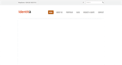 Desktop Screenshot of identitanigeria.com