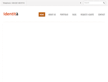 Tablet Screenshot of identitanigeria.com